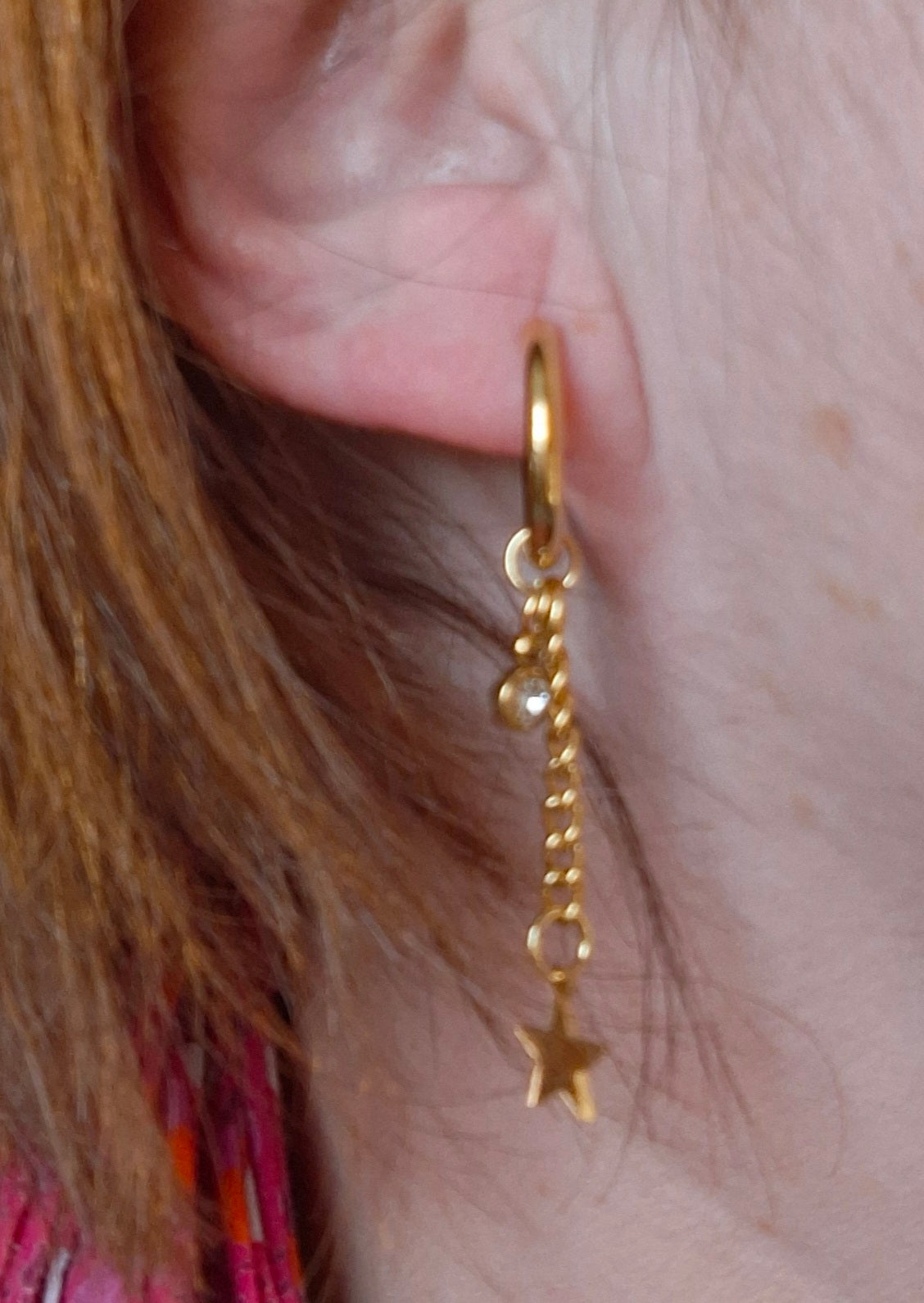 316 Stainless Steel Single Hoop Earrings, Sold as a Pair