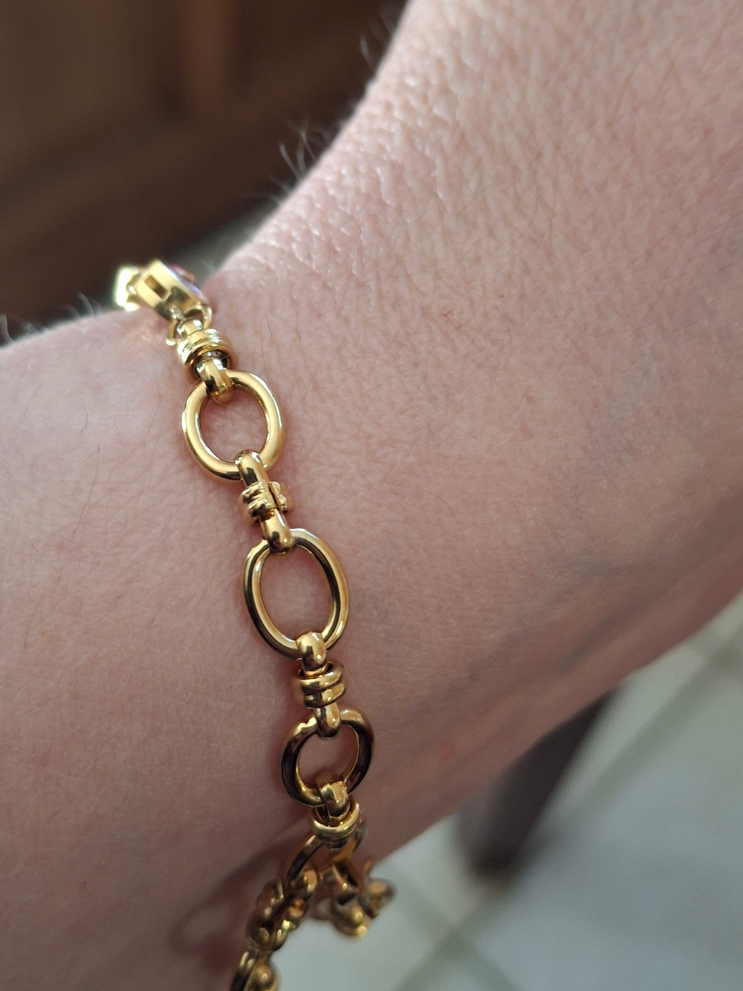 Armband Kette Edelstahl 316 handgefertigt nach Maß