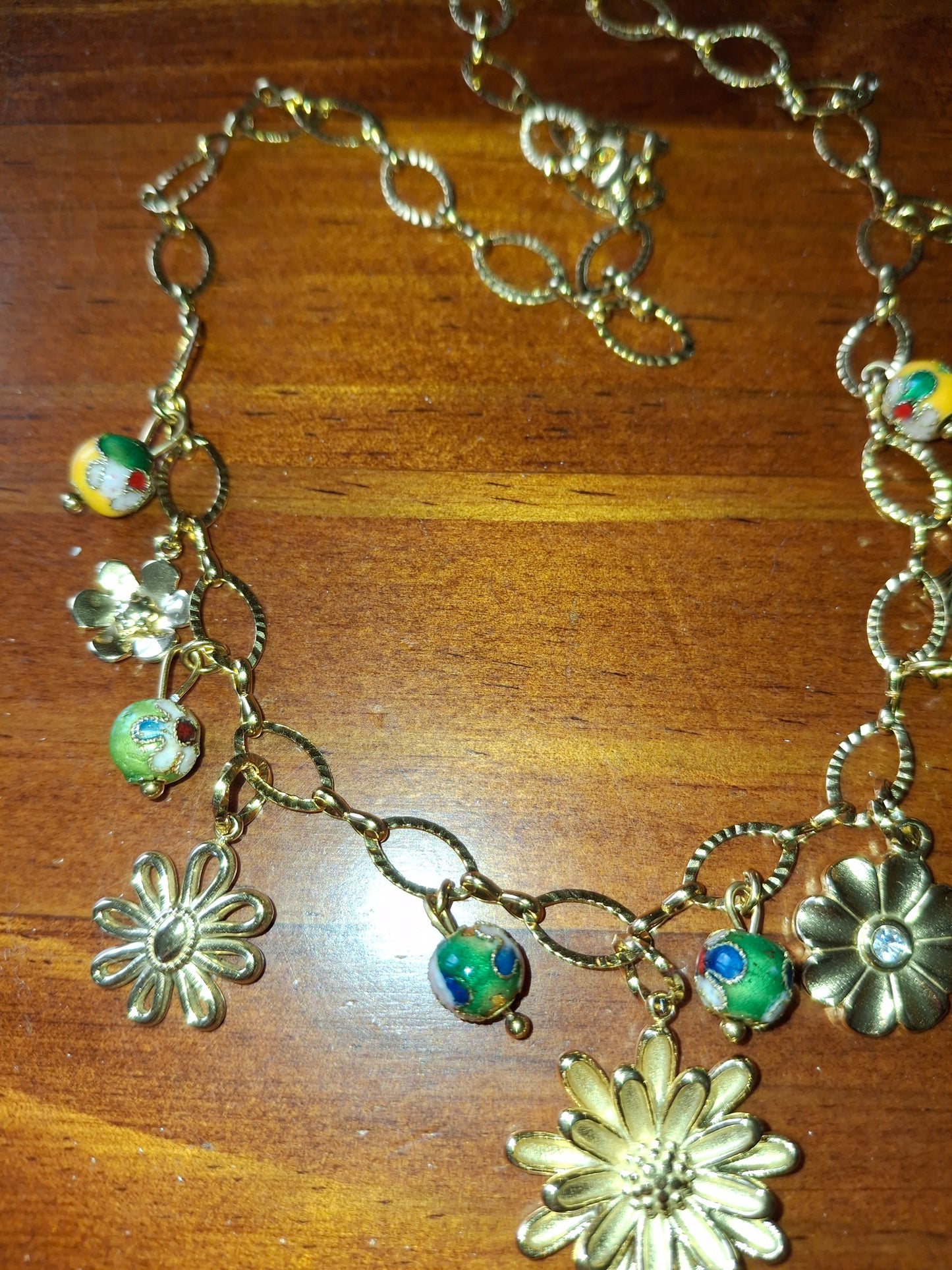 Verstellbare, handgefertigte Halskette aus Edelstahl 316 mit Anhängern aus Edelstahl 316